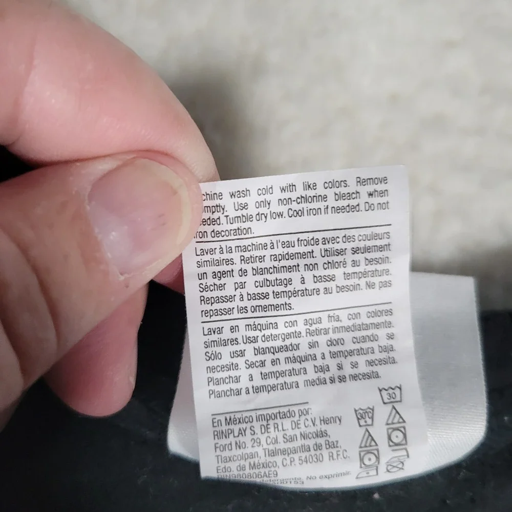 Champion Reverse Weave Sweatshirt Mens Size M Black fleece lined Crewneck Logo - Picture 9 of 9